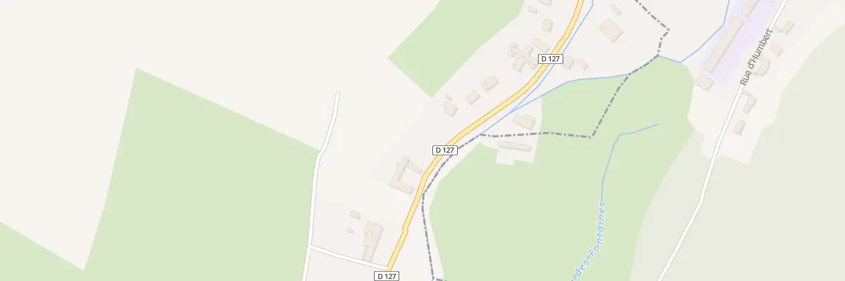 Plan du 54 Rue de la Vallée à Inxent