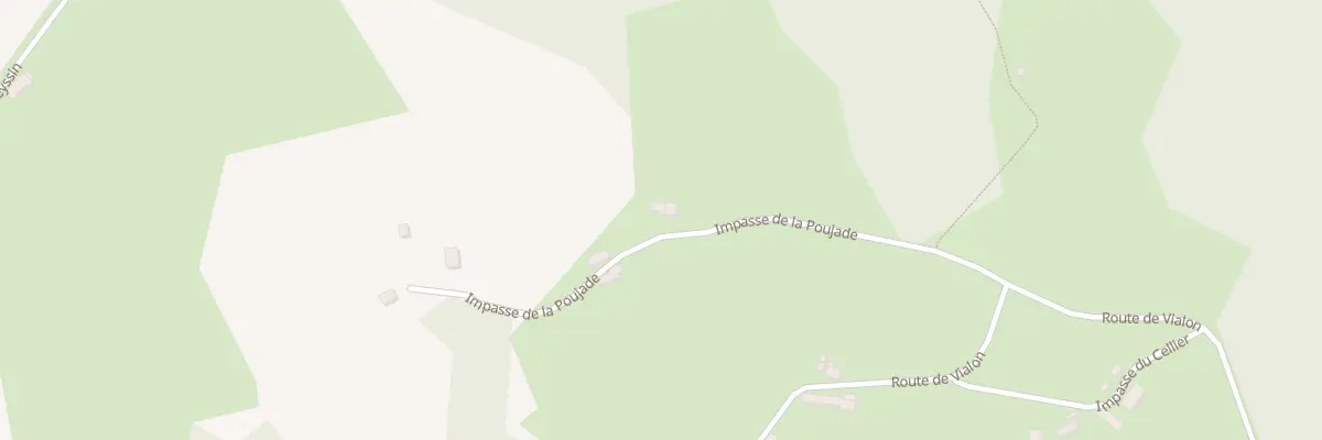 Plan du 5050 La Poujade à Puy-d’Arnac