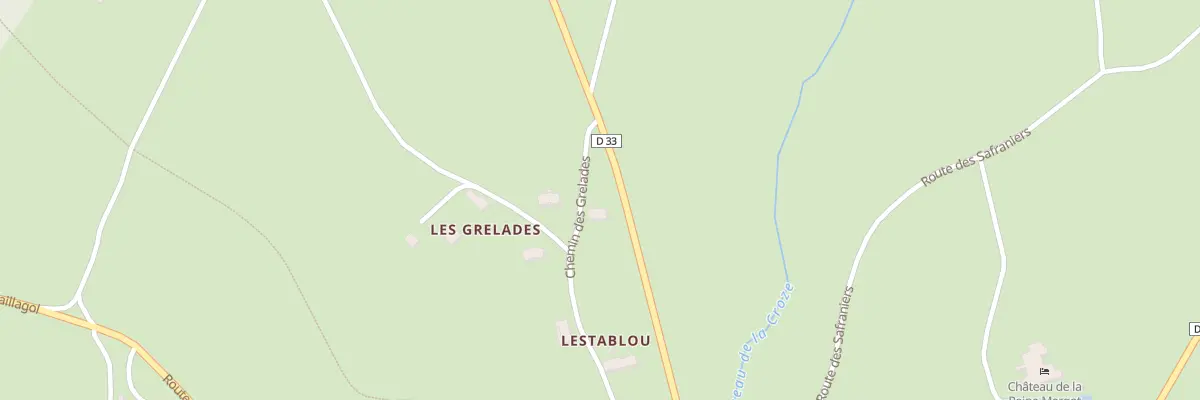 Plan du 5332 Lestablou à Saint-Projet