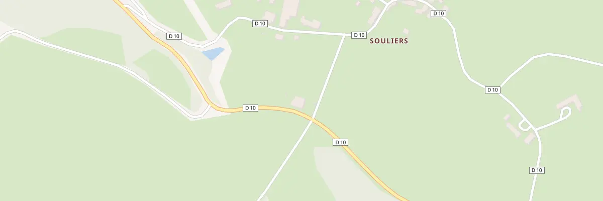 Plan du 4 Souliers à Janaillat