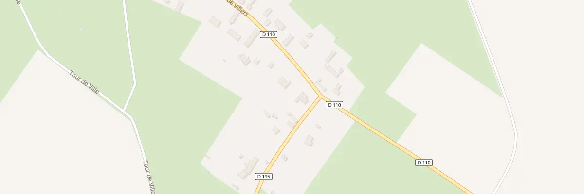 Plan du 30B Rue de Villers à Andainville