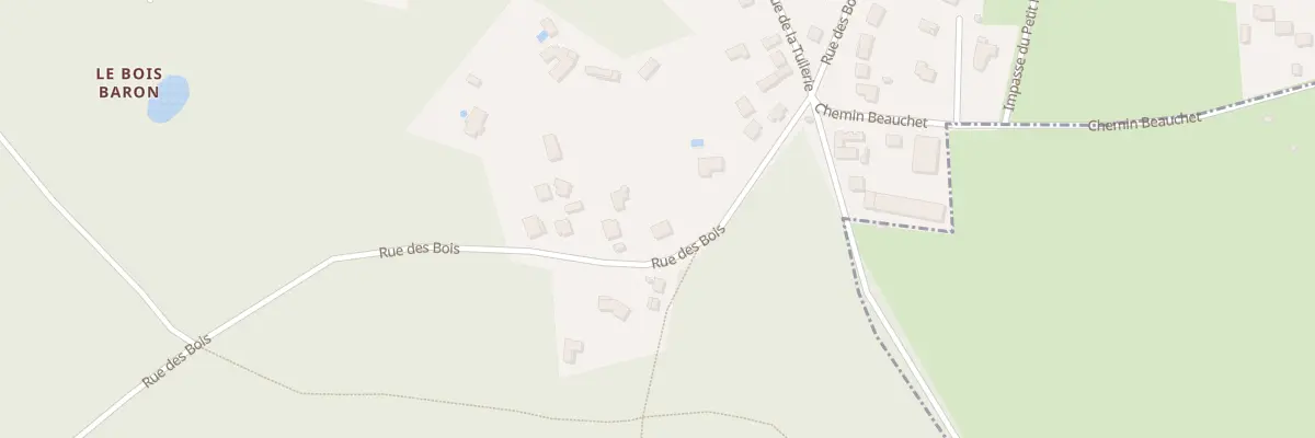 Plan du 16 Rue des Bois à Galluis