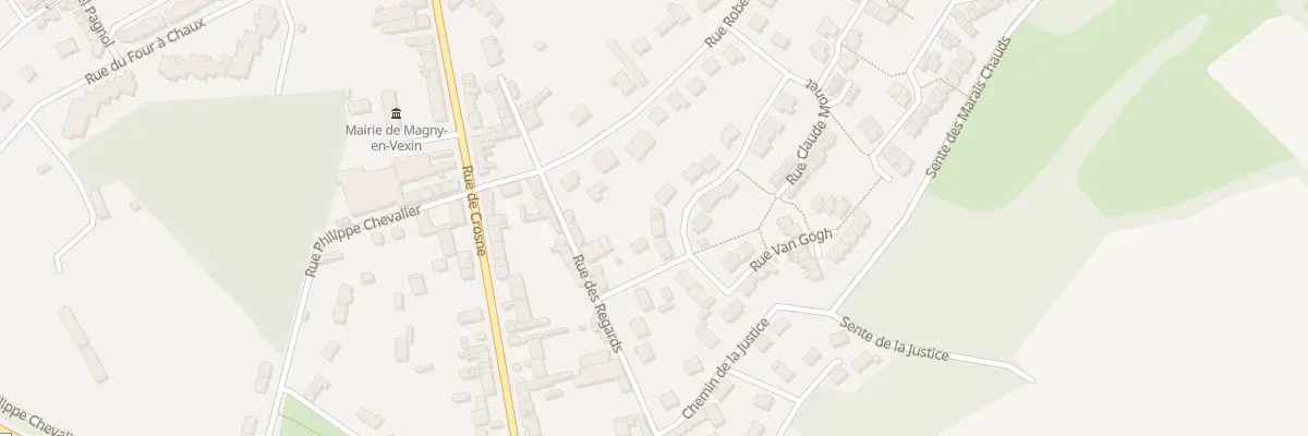 Plan du 3 Rue Van Gogh à Magny-en-Vexin