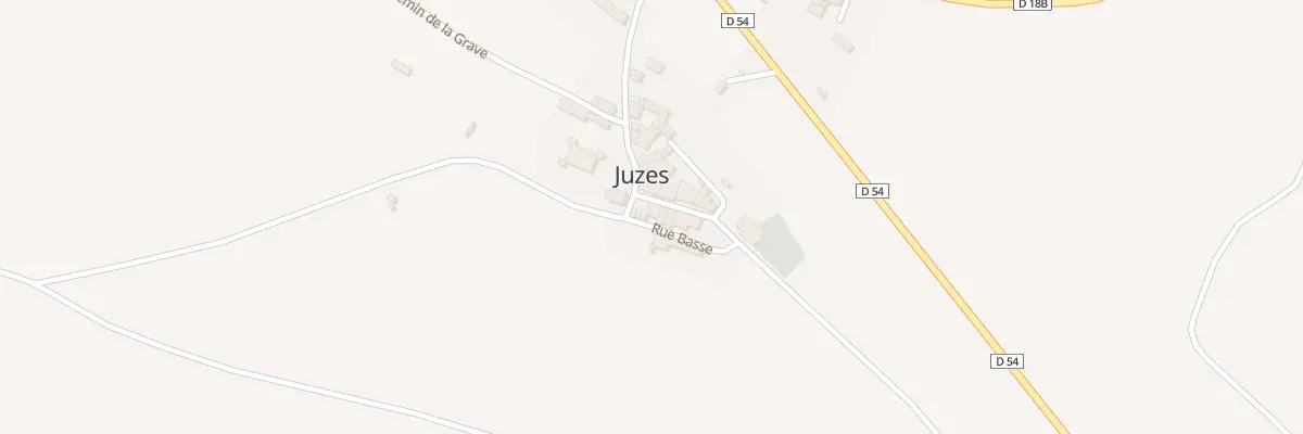 Plan du 18 Le Village à Juzes
