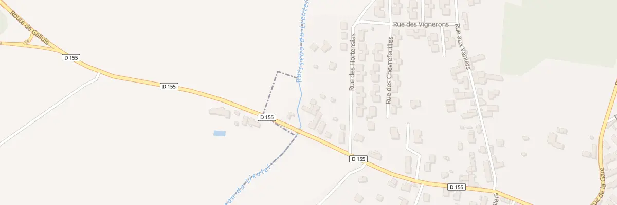 Plan du 34 Rue du Pont Marie à Galluis