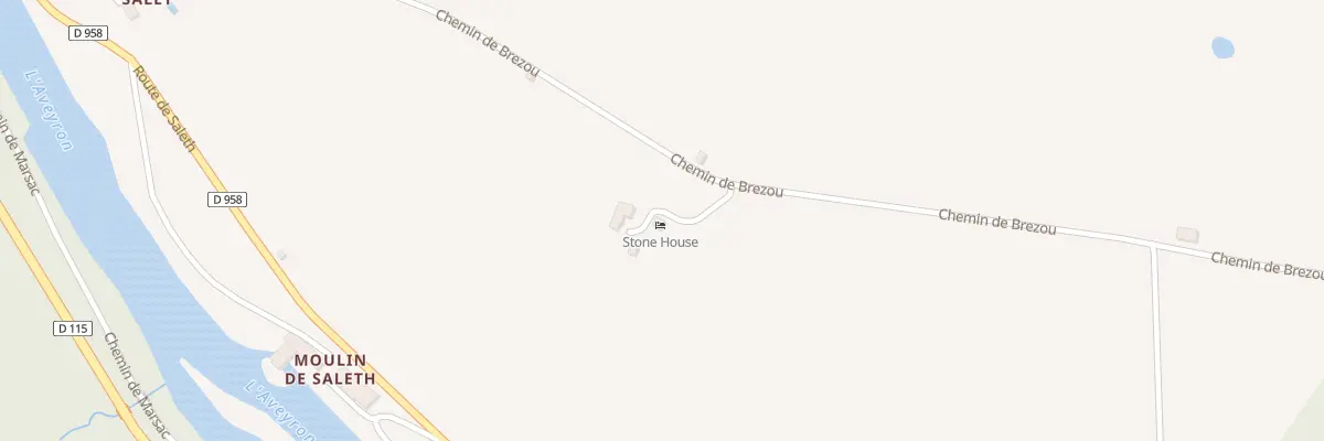 Plan du 6682 Salet à Saint-Antonin-Noble-Val