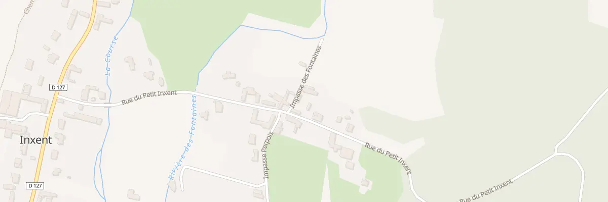 Plan du 3 Imp des Fontaines à Inxent