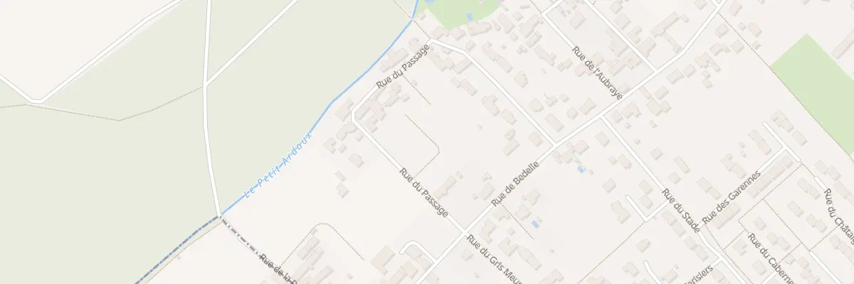Plan du 3 Rue du clos du Passage à Mareau-aux-Prés