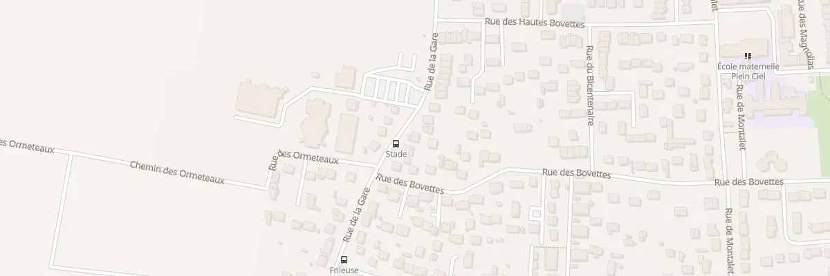 Plan du 42 Rue de la Gare à Issou