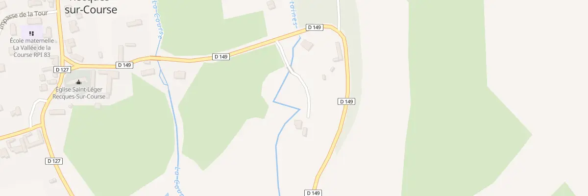 Plan du 8 Rue du Moulin à Recques-sur-Course