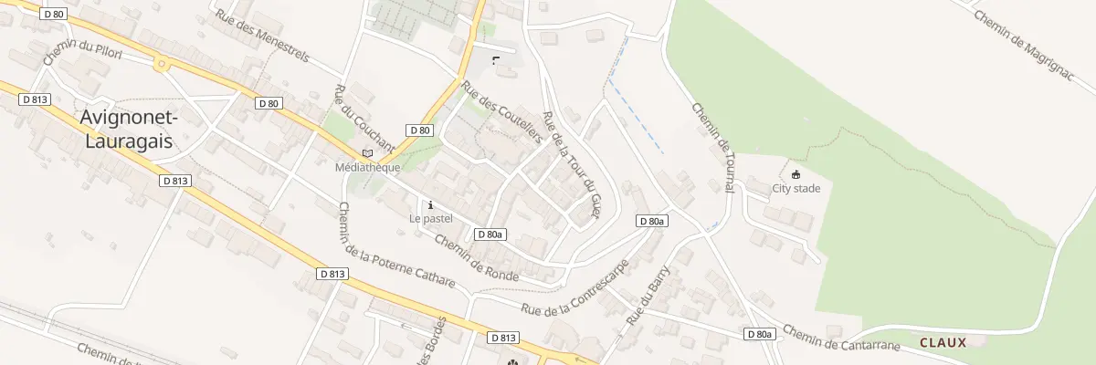 Plan du 1 Rue des Curatiers à Avignonet-Lauragais