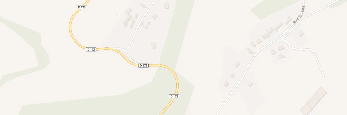 Plan du 43 Rue de la Vallée à Huchenneville