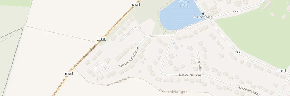 Plan du 4 Res de l’Etang à Montfort-l’Amaury
