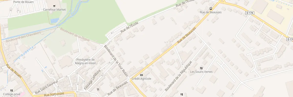 Plan du 19 Rue de Beauvais à Magny-en-Vexin