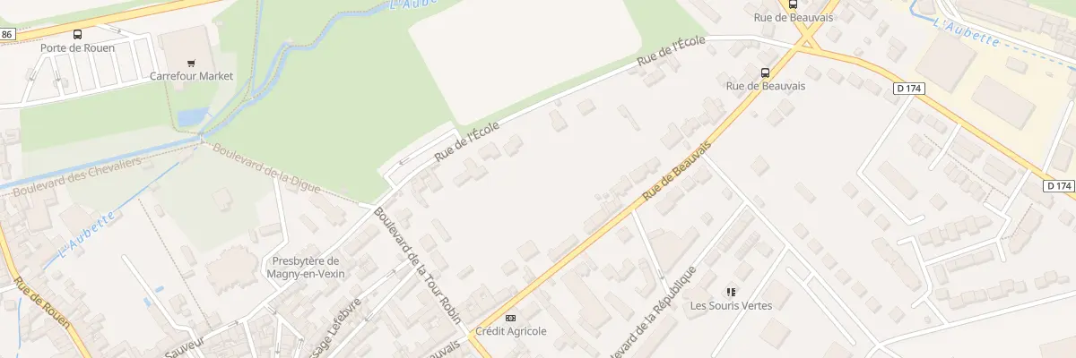 Plan du 17B Rue de Beauvais à Magny-en-Vexin