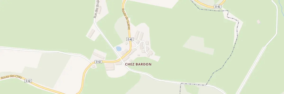 Plan du 5092 Chez Bardon à Azat-Châtenet