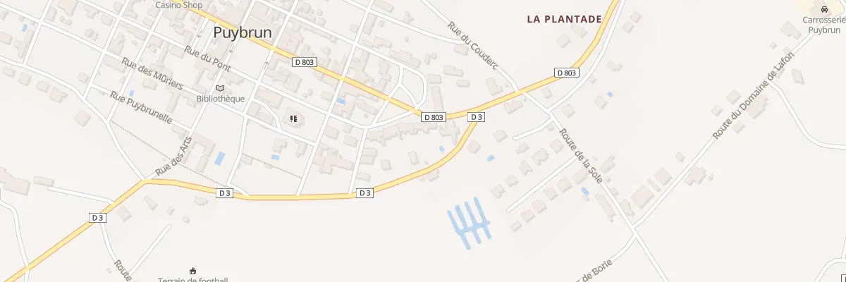 Plan du 5083 Pl du Col à Puybrun