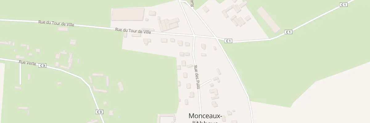 Plan du 17 Rue des Puits à Monceaux-l’Abbaye