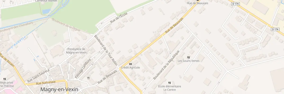 Plan du 17 Rue de Beauvais à Magny-en-Vexin