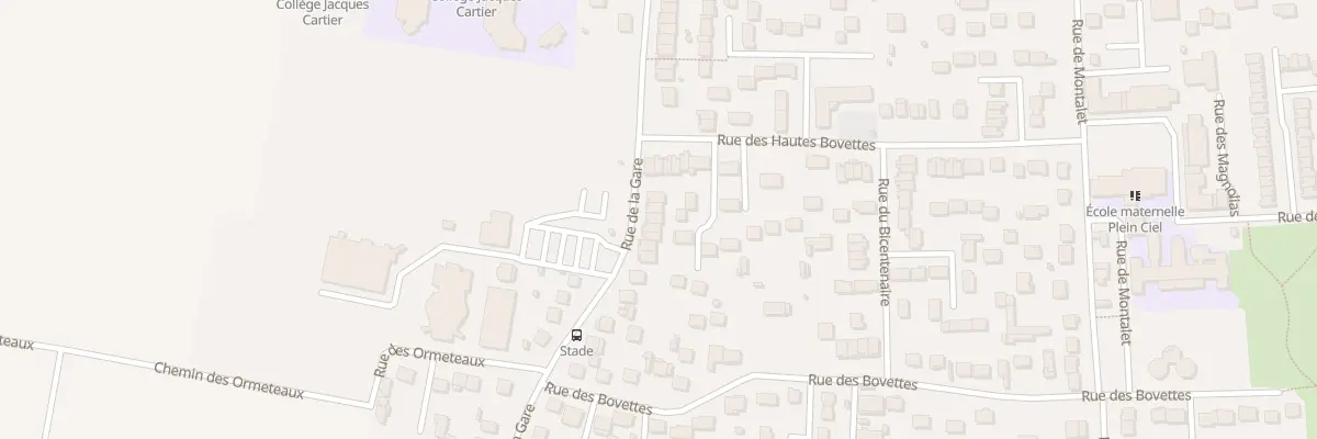 Plan du 48T Rue de la Gare à Issou
