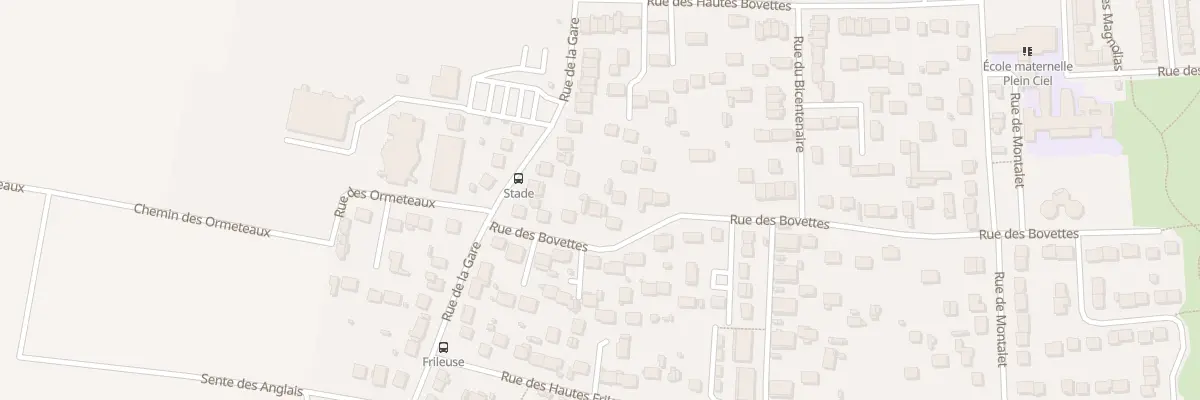 Plan du 9 Rue des Bovettes à Issou