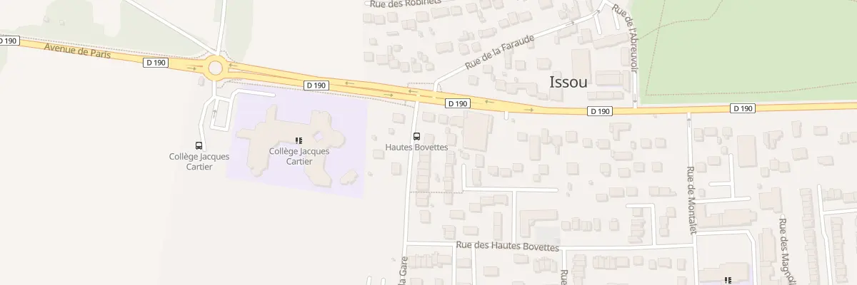 Plan du 62 Rue de la Gare à Issou