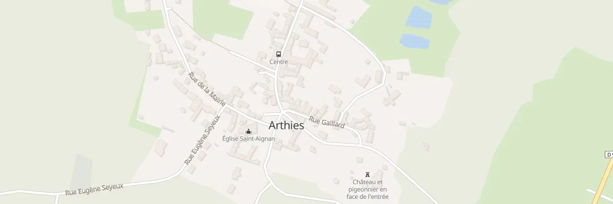 Plan du 18 Rue Gaillard à Arthies