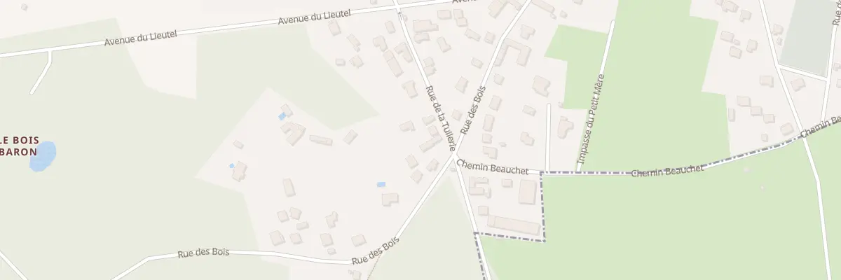 Plan du 1B Rue de la Tuilerie à Galluis