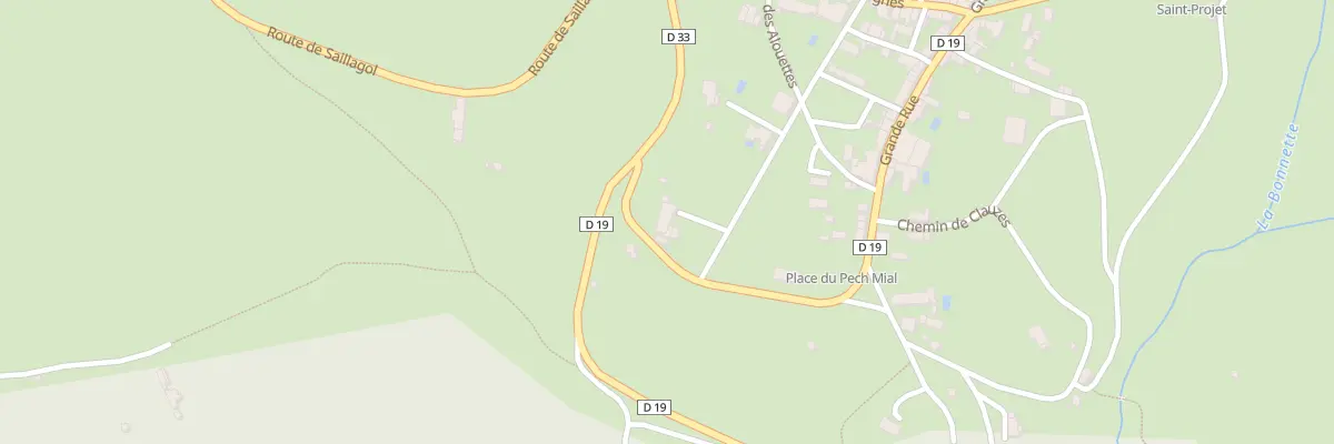 Plan du 5036 Village à Saint-Projet