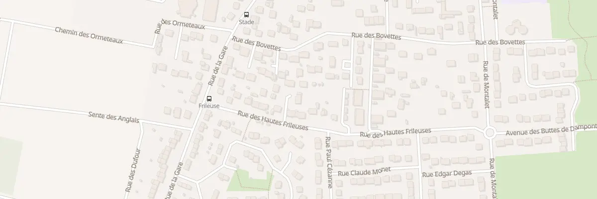 Plan du 11T Rue des Frileuses à Issou