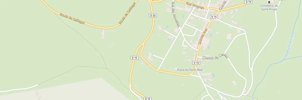 Plan du 5035 Village à Saint-Projet