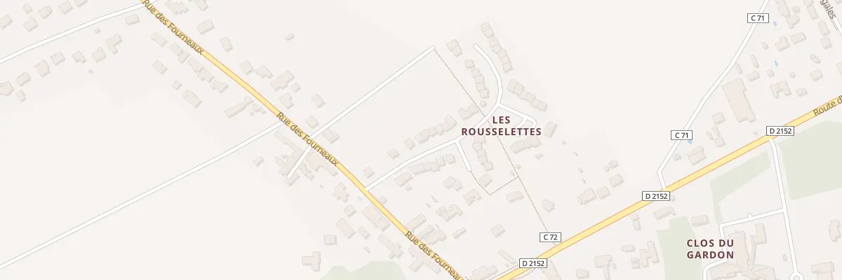 Plan du 7 Av de la Cerisaie à Chaingy