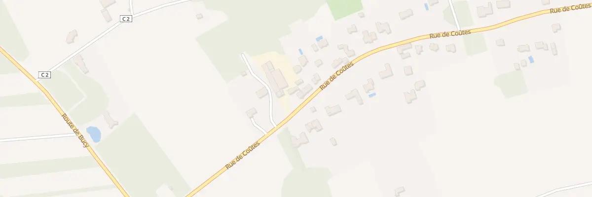 Plan du 206 Rue de Coûtes à Ingré