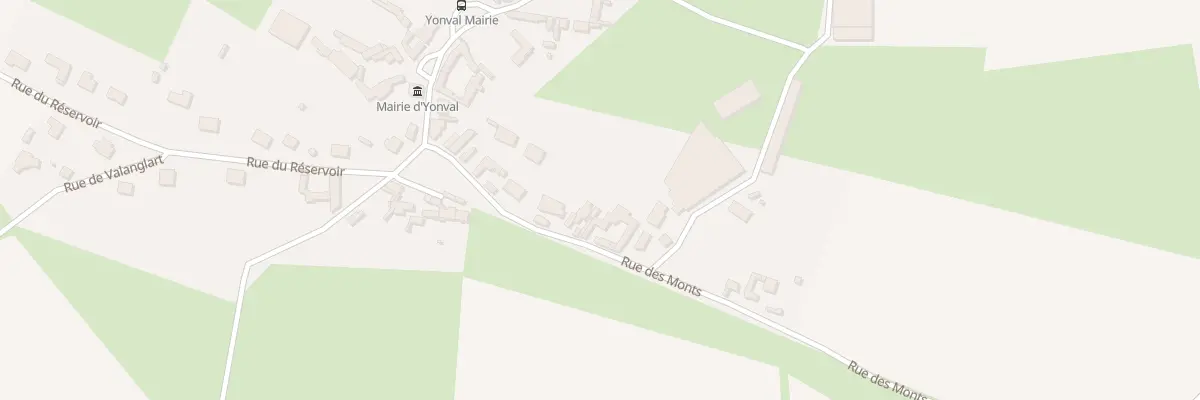 Plan du 9 Rue des Monts à Yonval