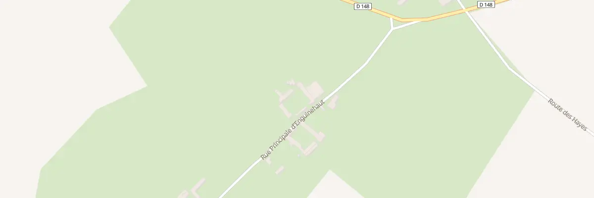 Plan du 21 Le Hameau d’Enguinehaut à Beussent