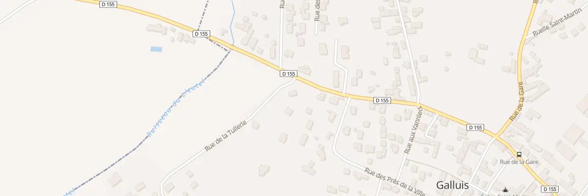 Plan du 20 Rue de la Tuilerie à Galluis