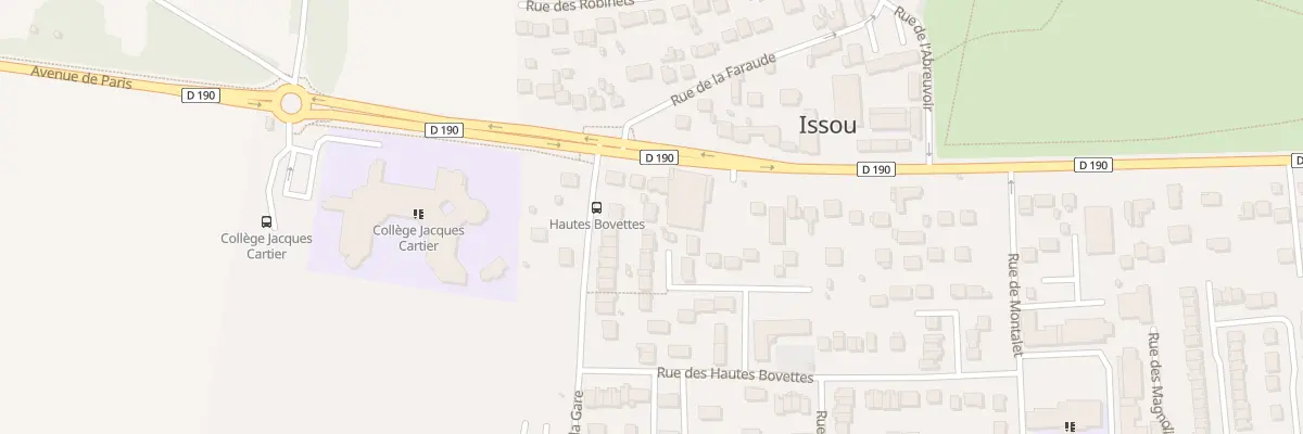 Plan du 62T Rue de la Gare à Issou