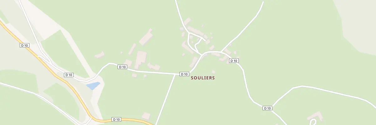 Plan du 9 Souliers à Janaillat