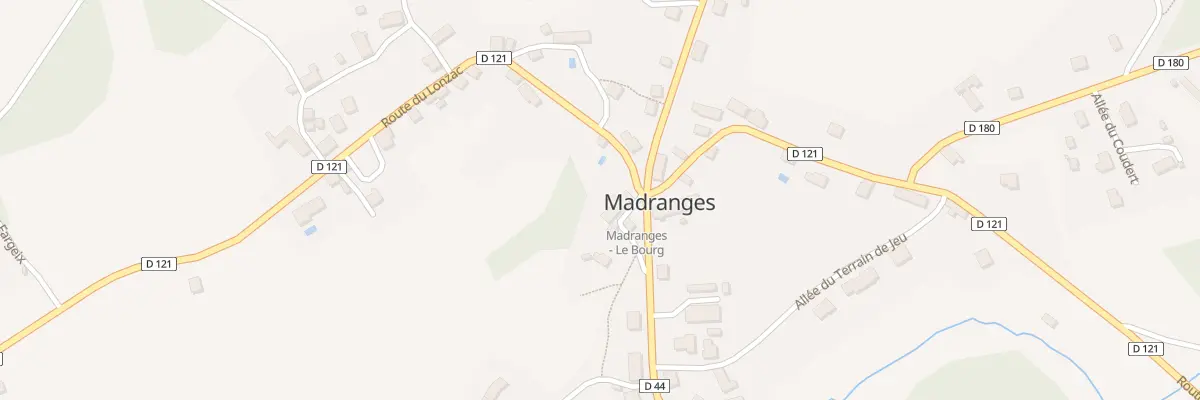 Plan du 5034 Au Bourg à Madranges