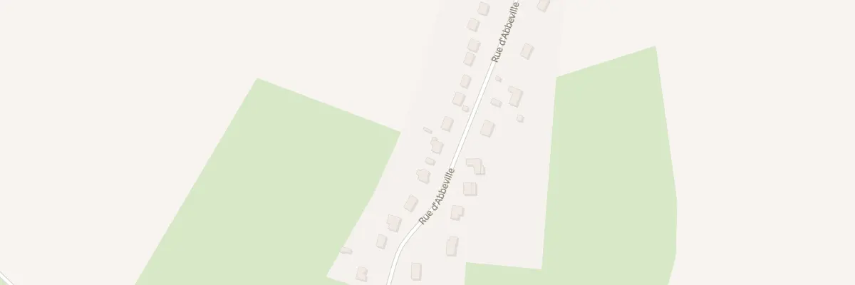 Plan du 41 Rue d’Abbeville à Yonval