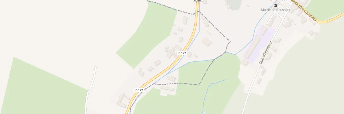 Plan du 28 Rue de la Vallée à Inxent