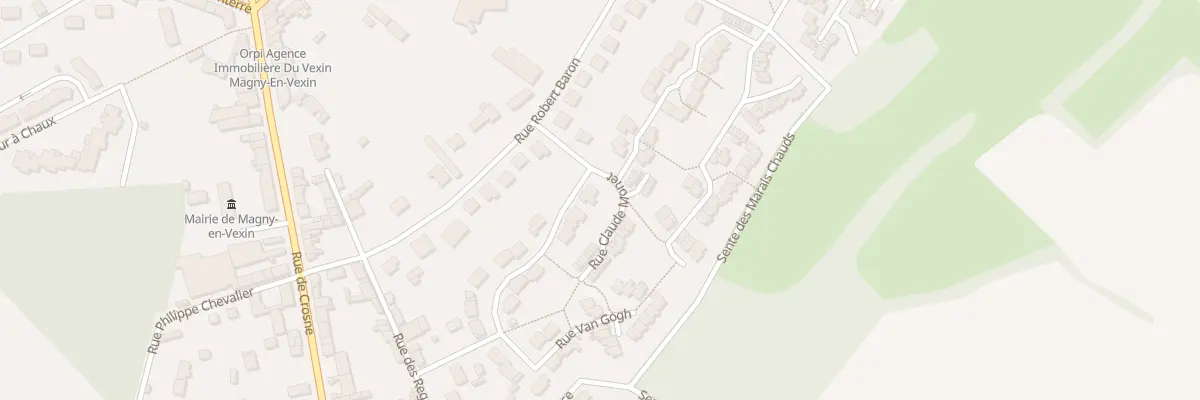 Plan du 13 Rue Van Gogh à Magny-en-Vexin