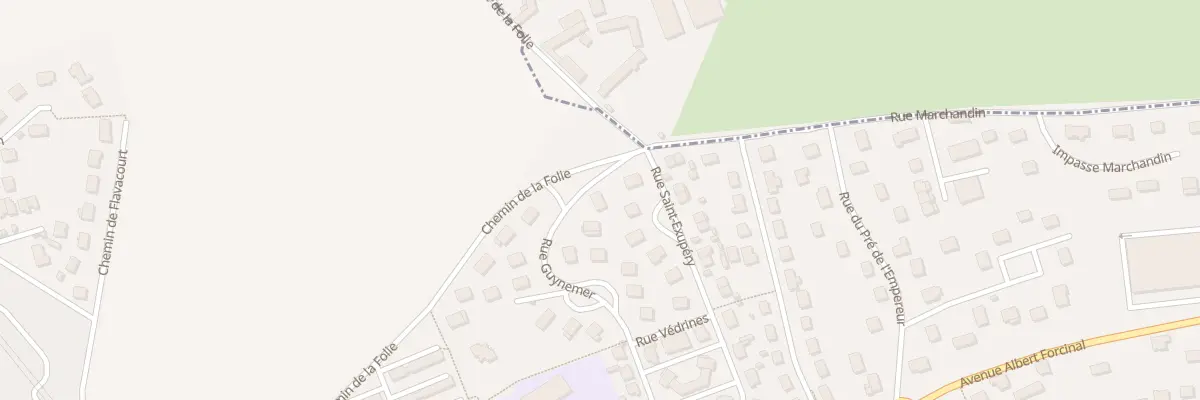 Plan du 18 Rue Guynemer à Gisors