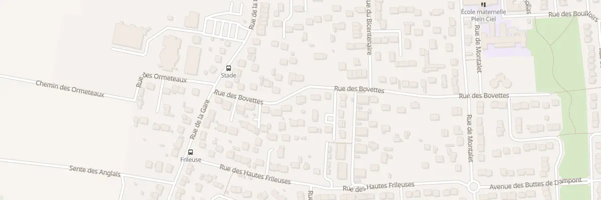 Plan du 12 Rue des Bovettes à Issou