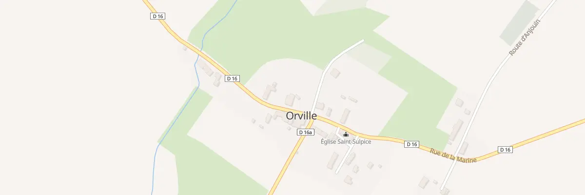 Plan du 2 Rue Louis Chipon à Orville