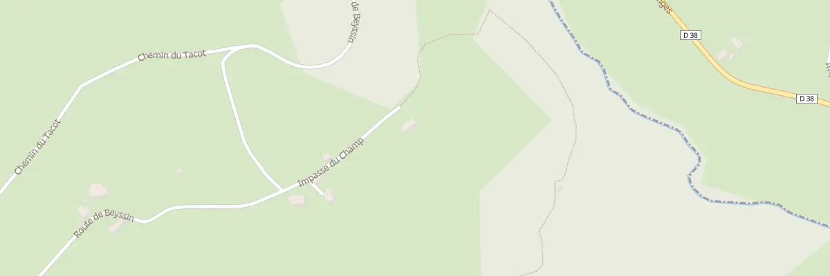 Plan du 5231 Beyssin à Puy-d’Arnac