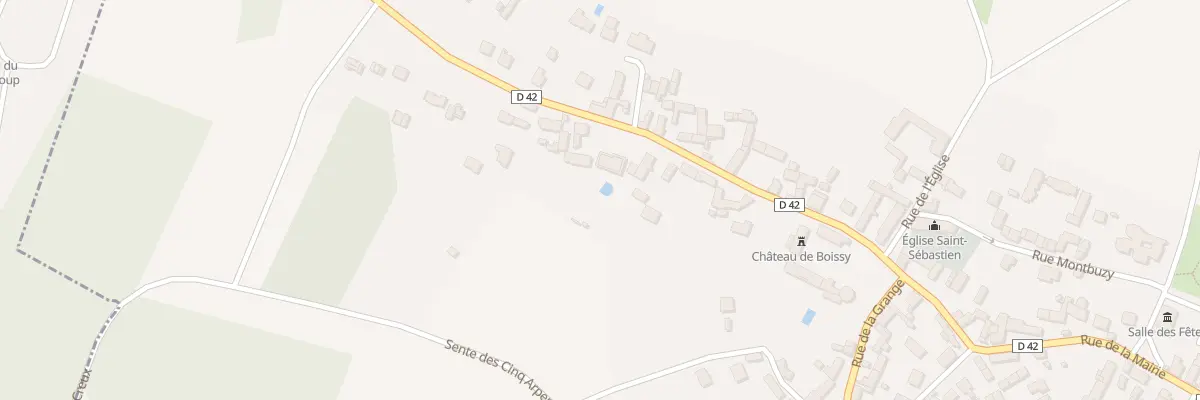 Plan du 13 Rue des Lierres à Boissy-sans-Avoir