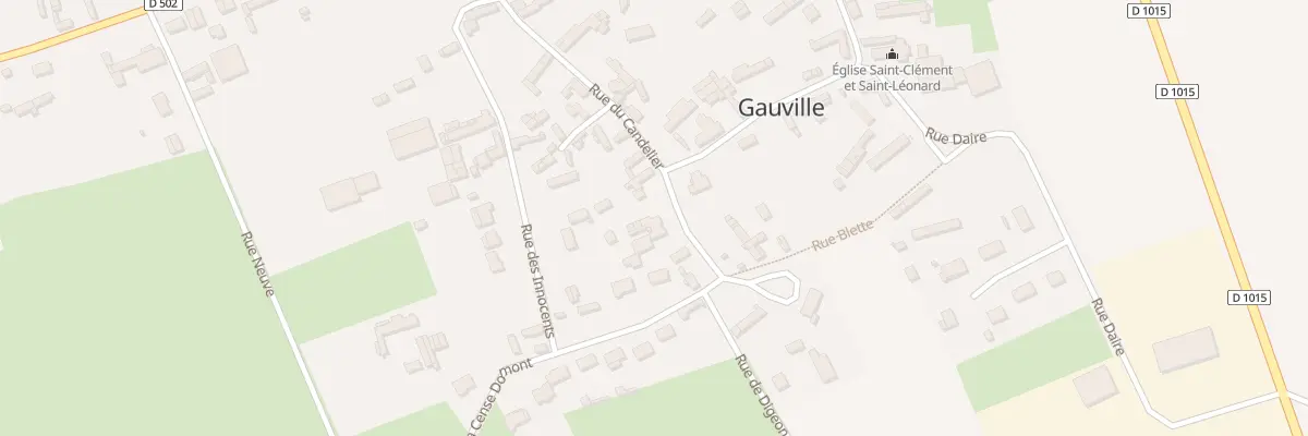 Plan du 4 Rue de la Cense Domont à Gauville