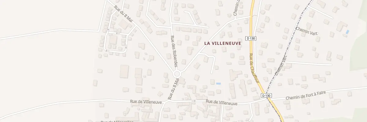 Plan du 2 Rue des Roberdes à Mézières-sur-Seine