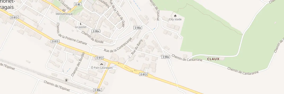 Plan du 6 Rue du Barry à Avignonet-Lauragais